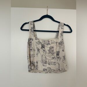 Abercrombie Crop Tank (size small)